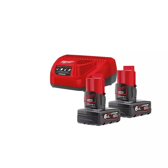 M12 NRG-602 Энерго-комплект 12 В, акк. 2х6.0 Ач. з/у.