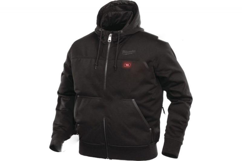 M12 HJGREY4-0 (XL) Куртка с подогревом 12В, серая, бе