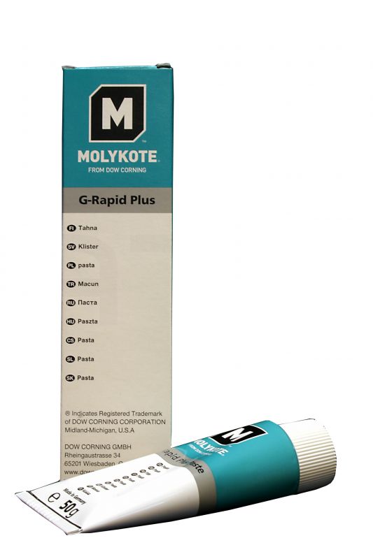 MOLYKOTE® G-RAPID PLUS   сборочная паста с очень высокой несущей способностью и противозадирными свойствами. 50 гр