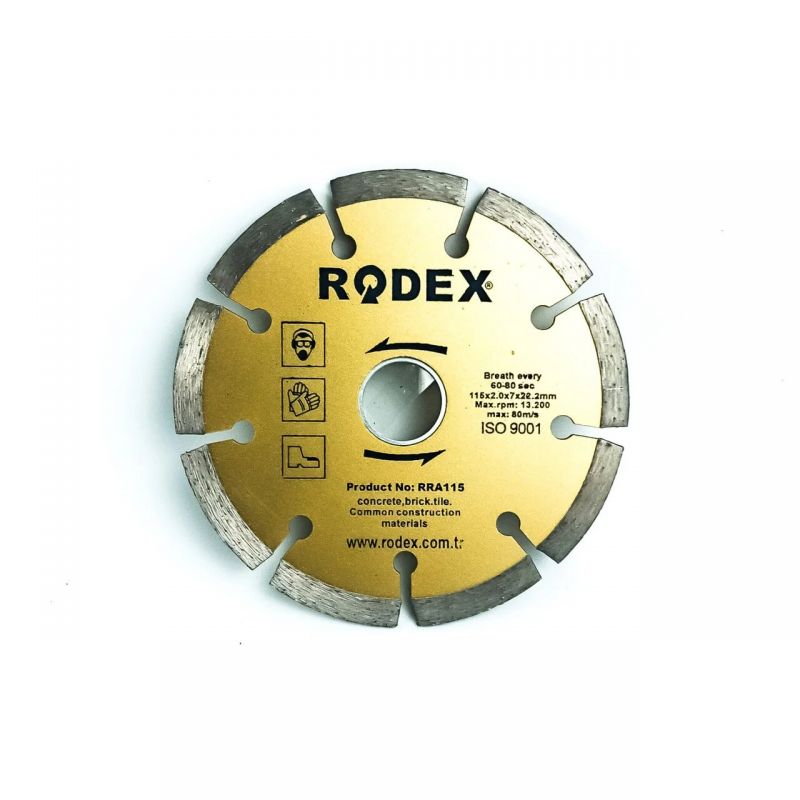 ШЛИФОВАЛЬНЫЙ ДИСК ПО БЕТОНУ 22,2*115ММ RODEX