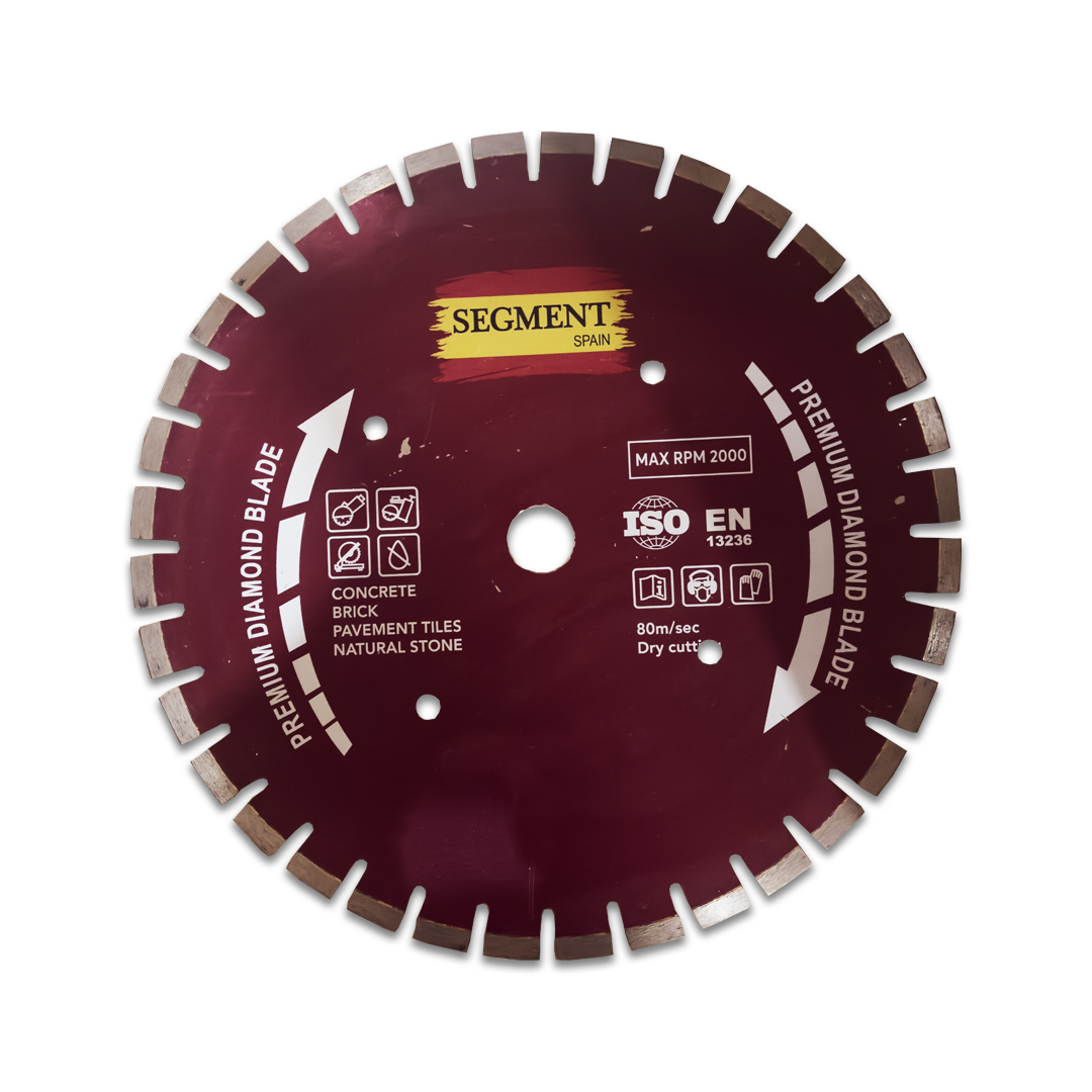 Алмазный диск COLD Sinter Flat Segment 400×10×50 мм, бордовый — CGCT4001050